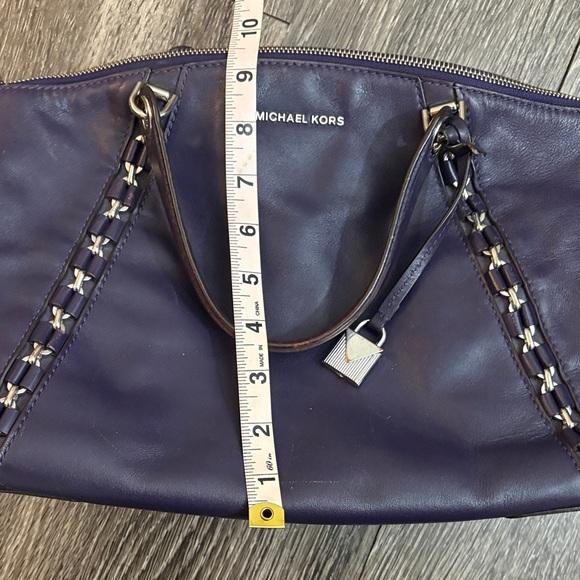 Michael Kors Dark Purple Shoulder Bag - Picture 6 of 7